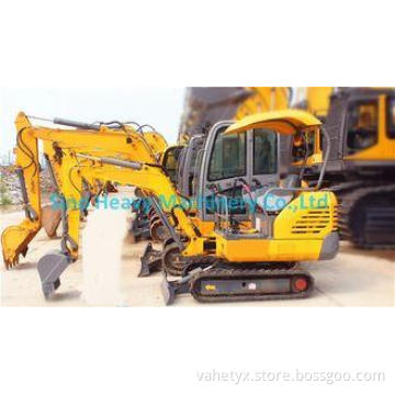 Yellow XE15 Hydraulic Crawler Excavator 0.044m for Construc